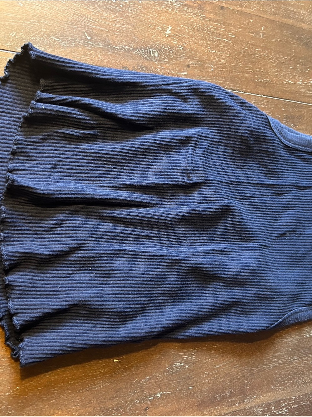 Crewcuts Navy Ribbed Tank Top